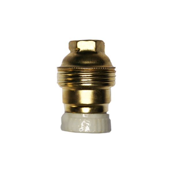 Metal lamp holder