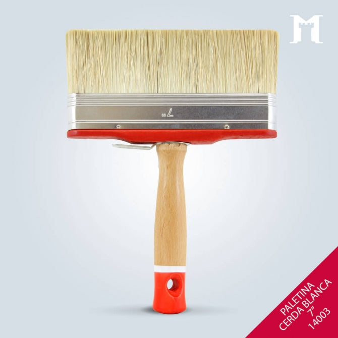 Hog bristle brush
