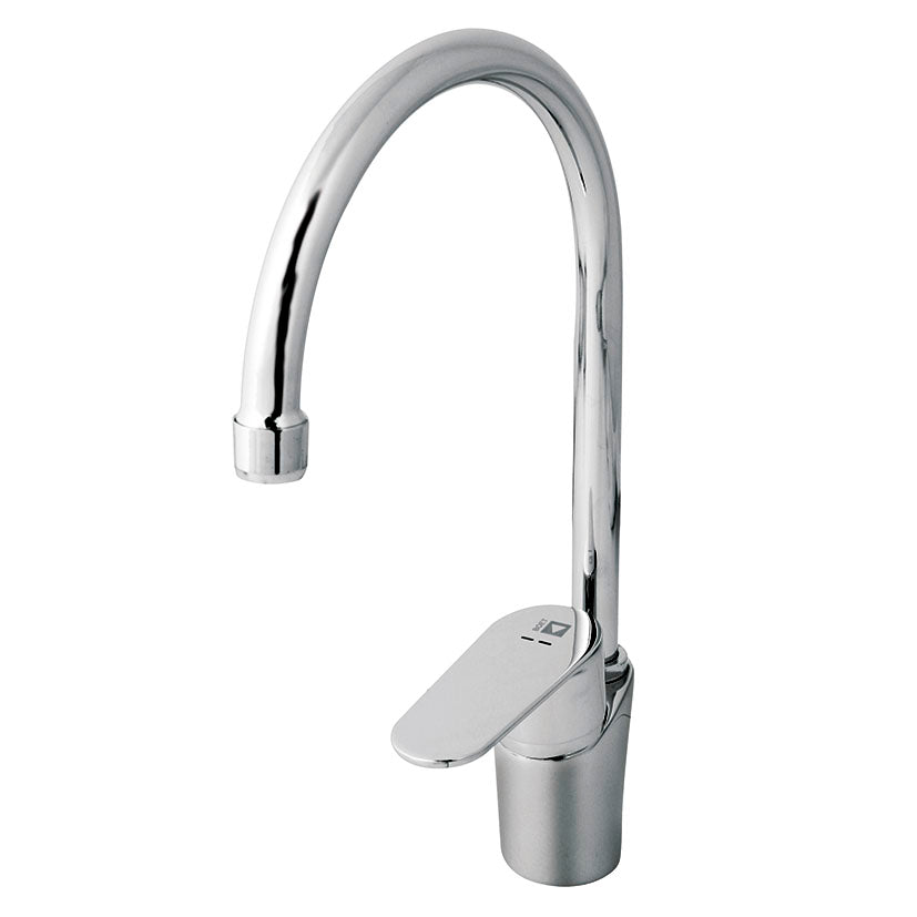 Single-lever kitchen faucet