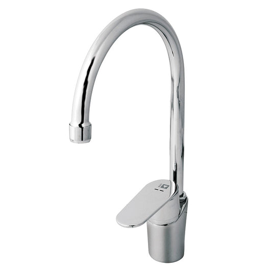 Single-lever kitchen faucet