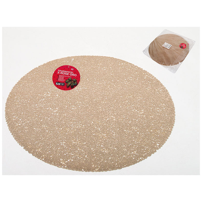 Gold placemat