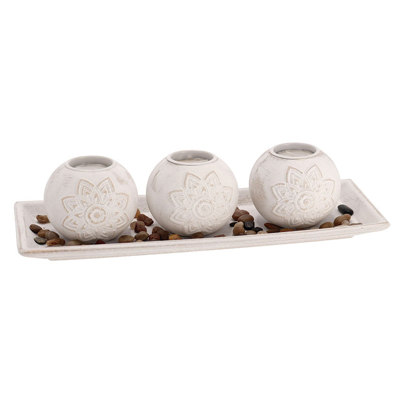 Candle holder x3