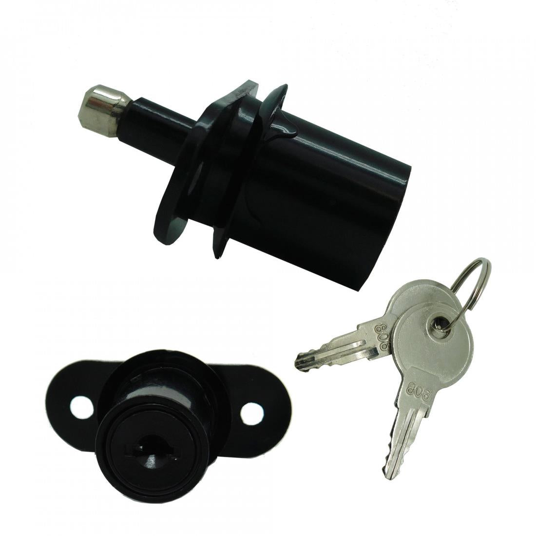 Push lock.