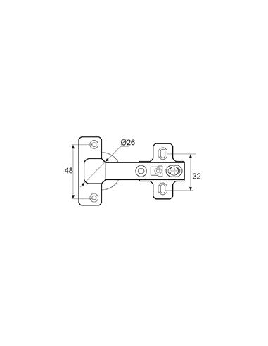 Cup hinge