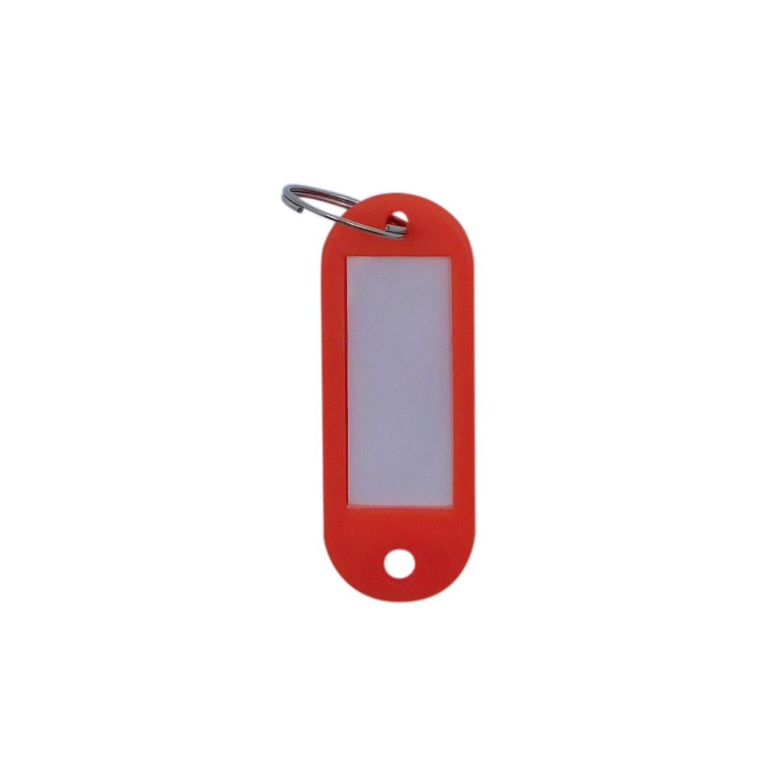 Orange key tag