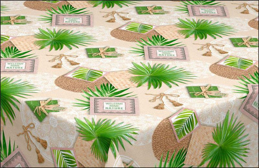 Plastic tablecloth