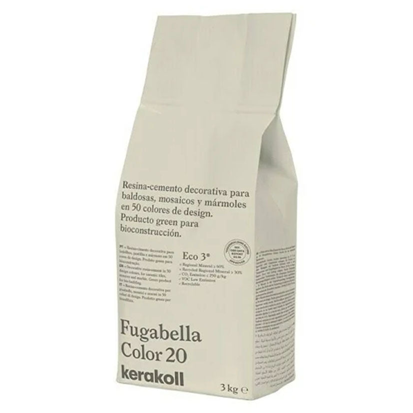 Beige grout