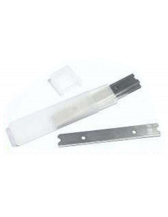Glass scraper blades