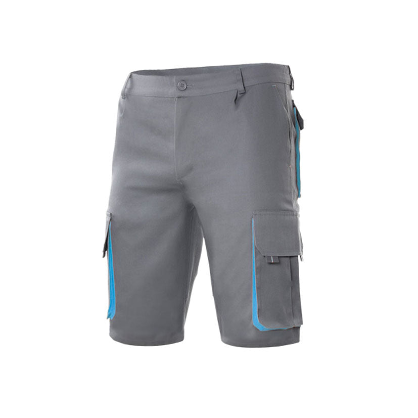 Two-tone Bermuda shorts
