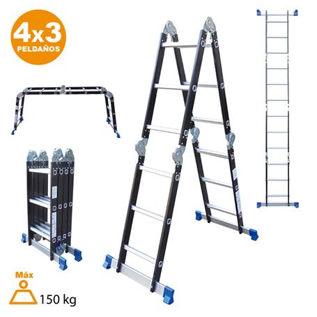 Escalera aluminio