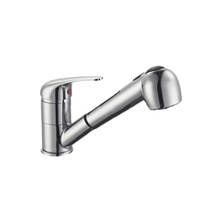 Single-lever kitchen faucet