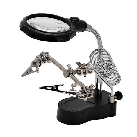 Soldering magnifier