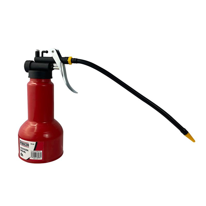 Manual oil dispenser