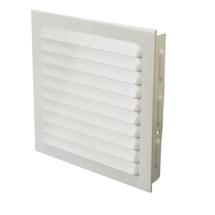 Recessed aluminum ventilation grille
