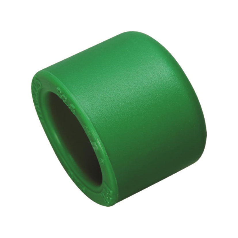 End cap for heat fusion