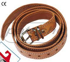 Leather belt
