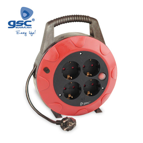 Cable reel extension cord