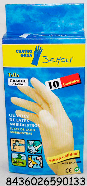 Latex gloves