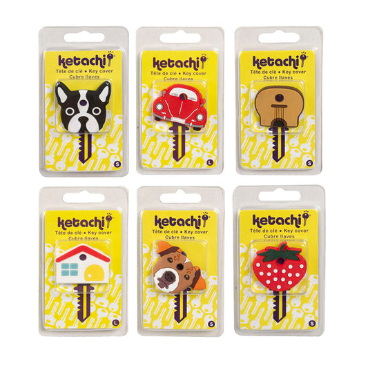 Assorted key covers