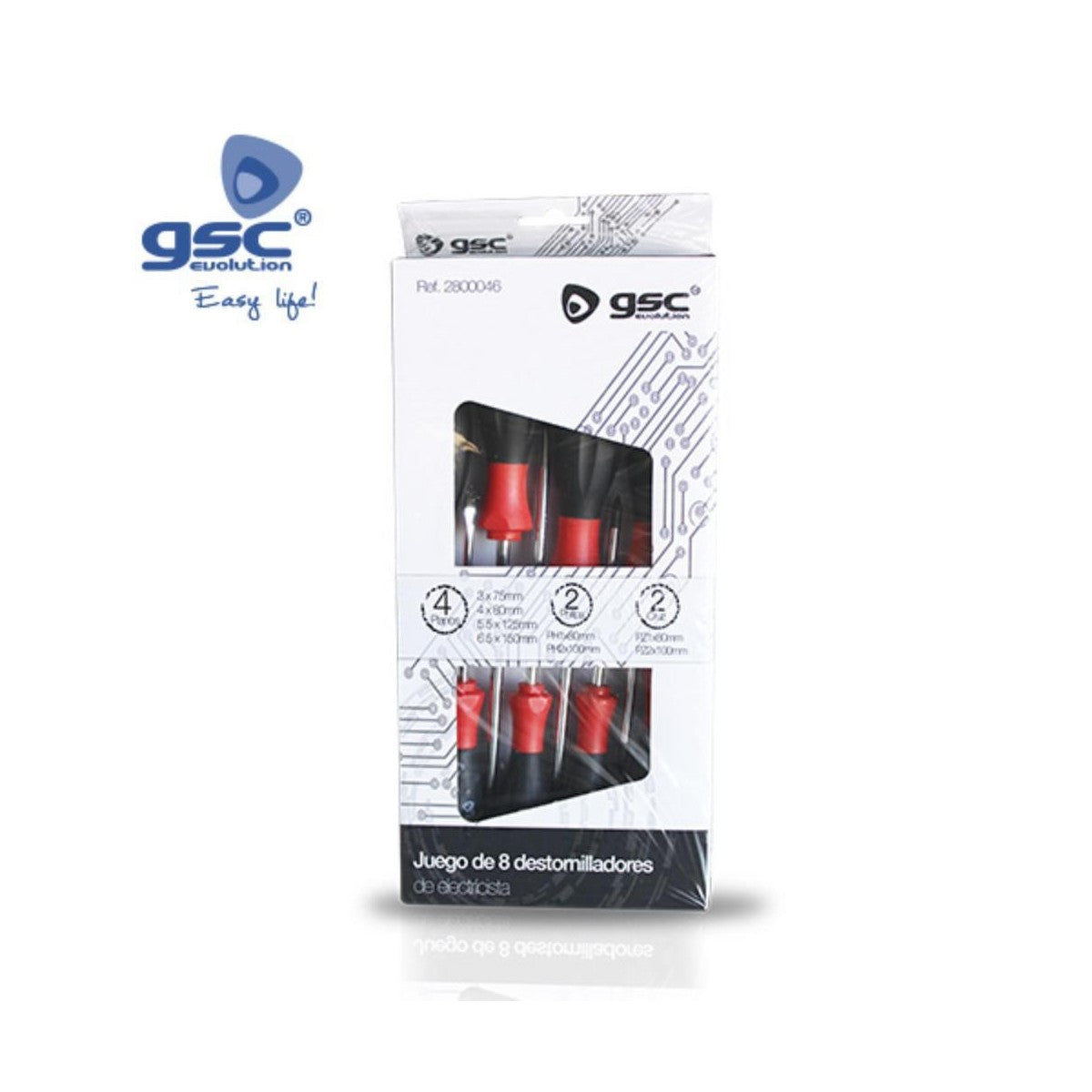 Screwdrivers 8pcs