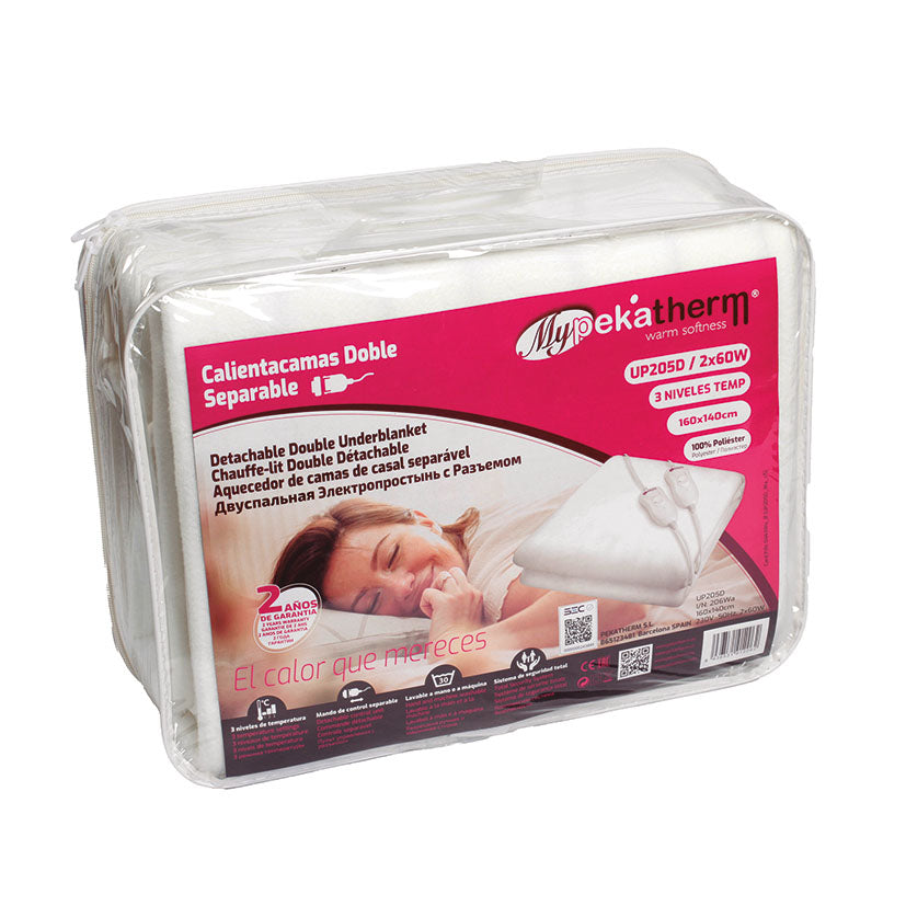 Double heated underblanket.