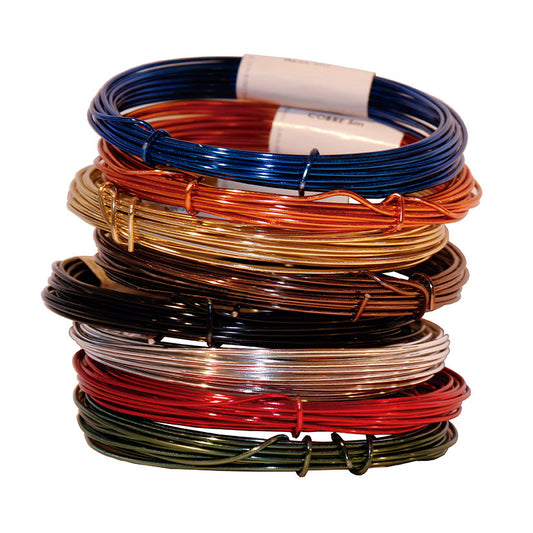 Anodized aluminum wire