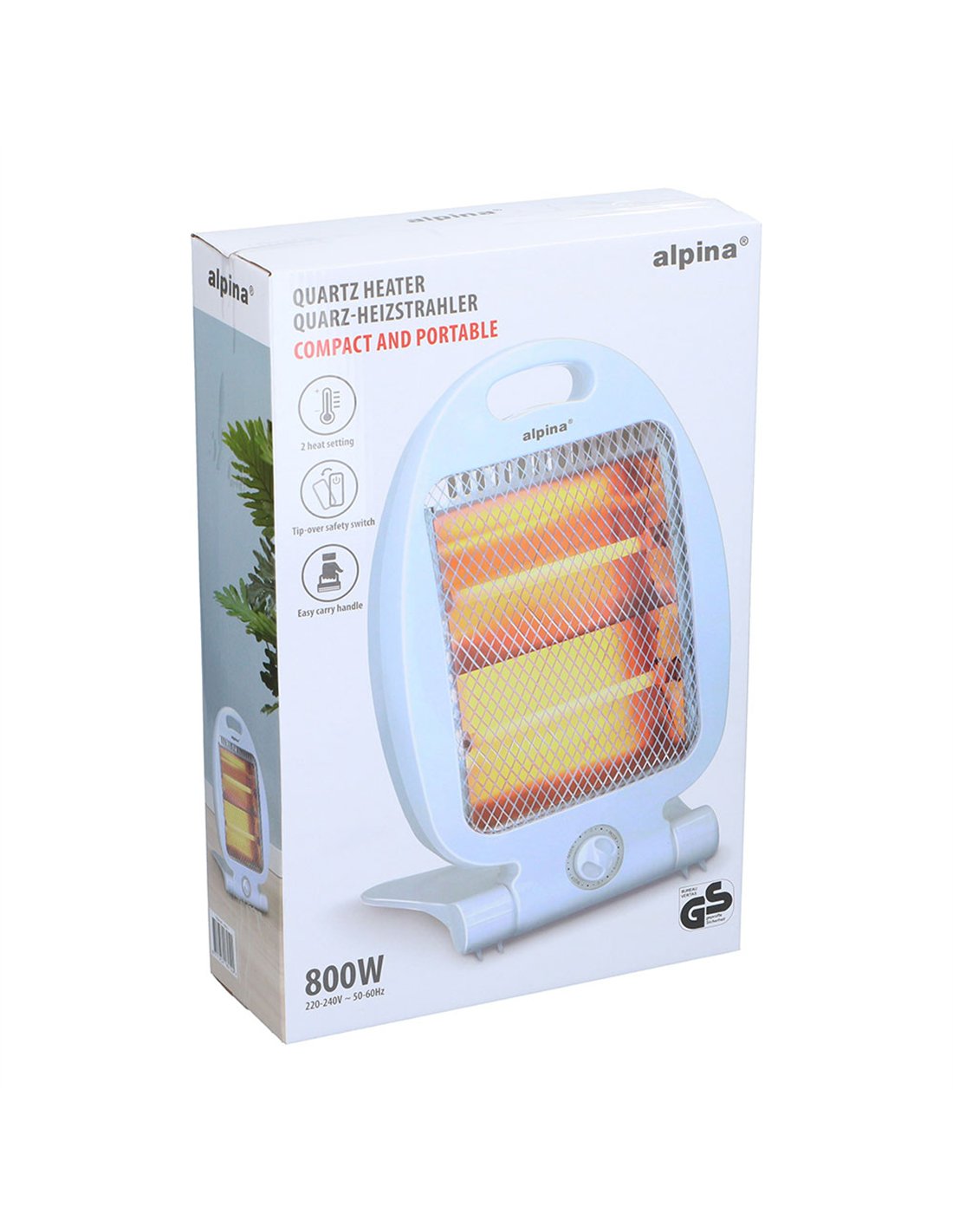Quartz heater