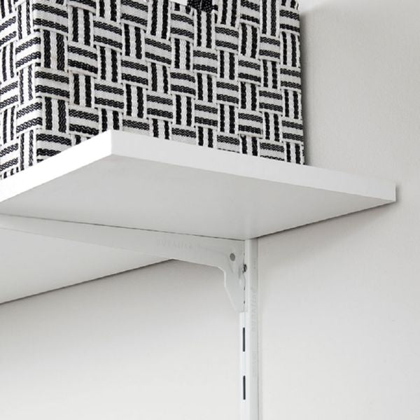 Melamine shelf
