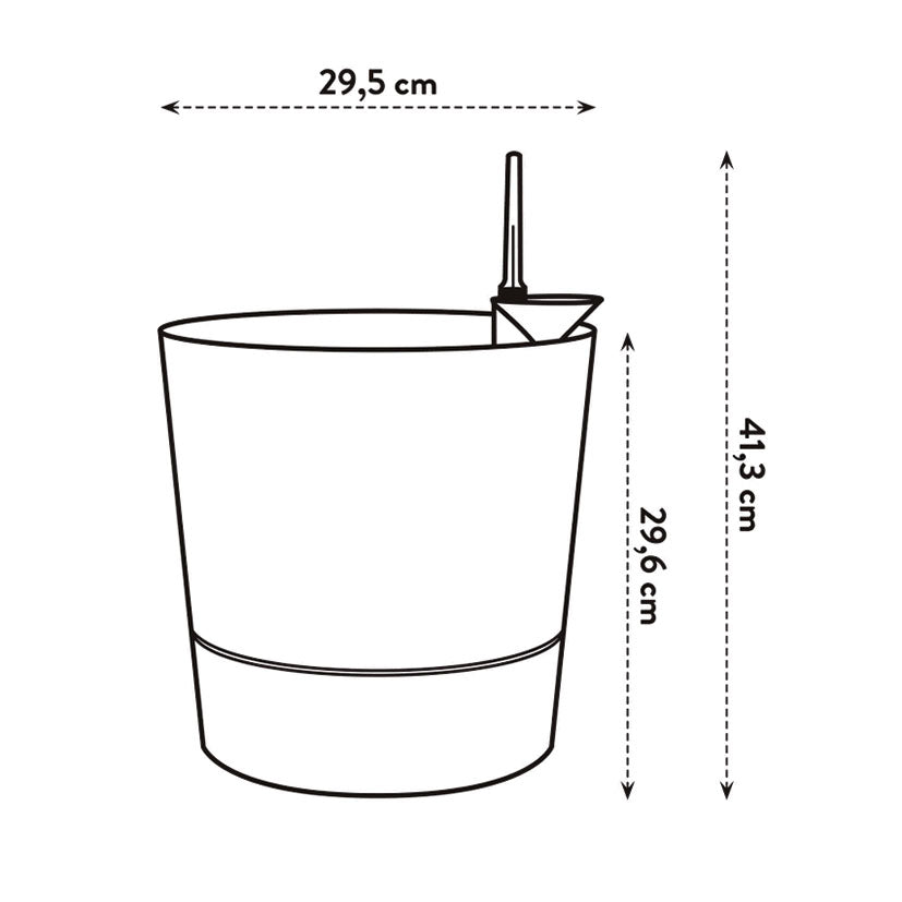 Self-watering pot