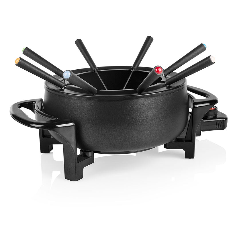 Stainless steel fondue